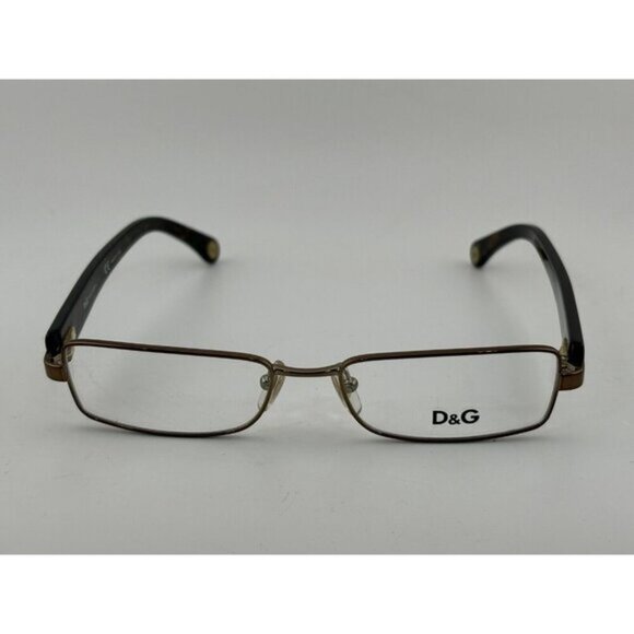 Dolce & Gabana DG5065 373 Brown Black Tortoise Eyeglasses Frames 51-16-135 - Picture 6 of 8